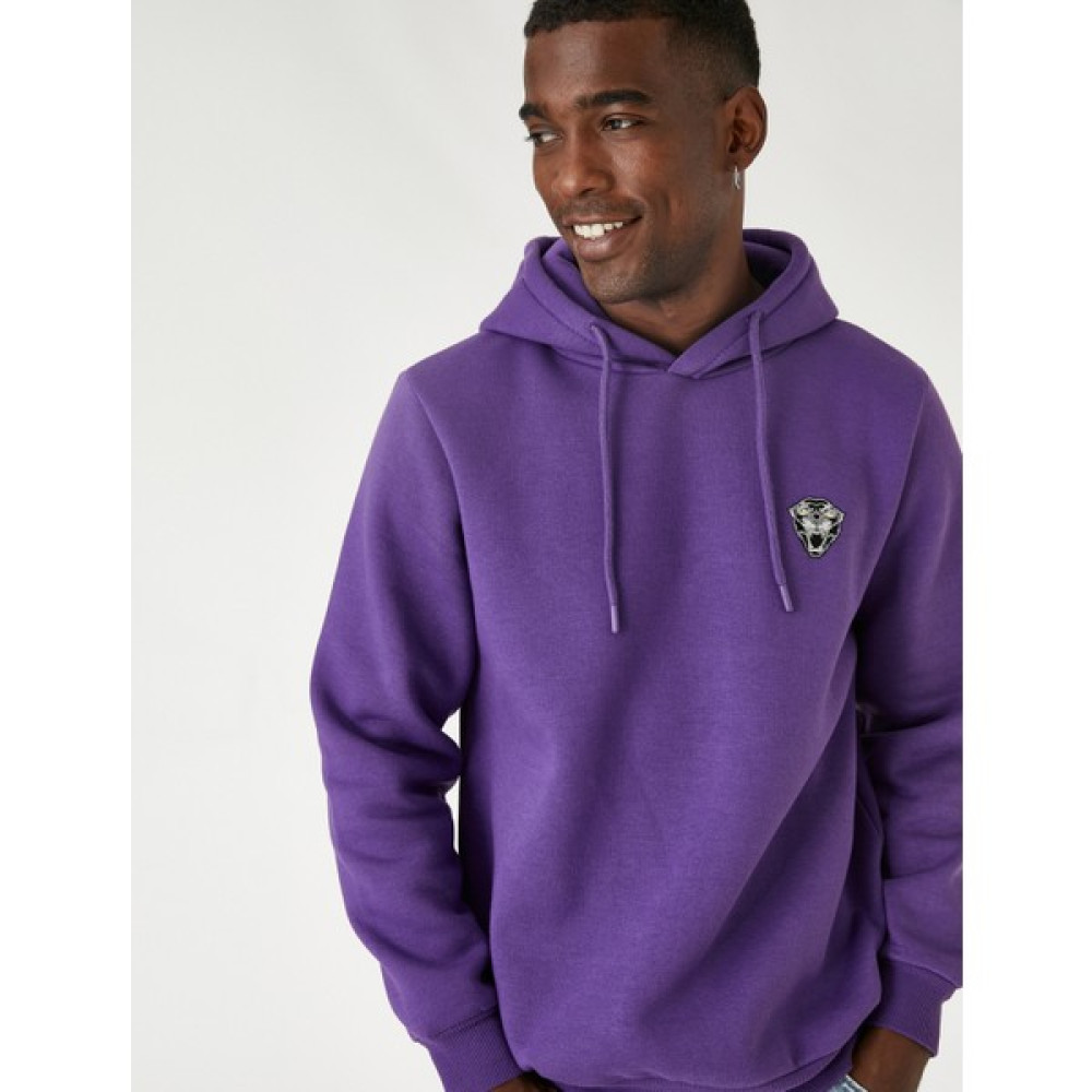 Koton Hayvan Baskılı Sweatshirt Kapşonlu Erkek Sweatshirt Fiyatı