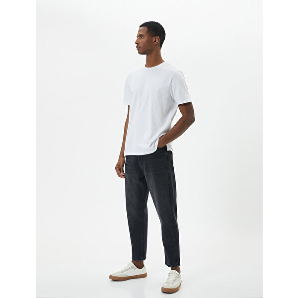 Koton Loose Fit Yıkamalı Bol Kot Pantolon - Steve Jean Erkek Jeans / Kot Pantolon Fiyatı