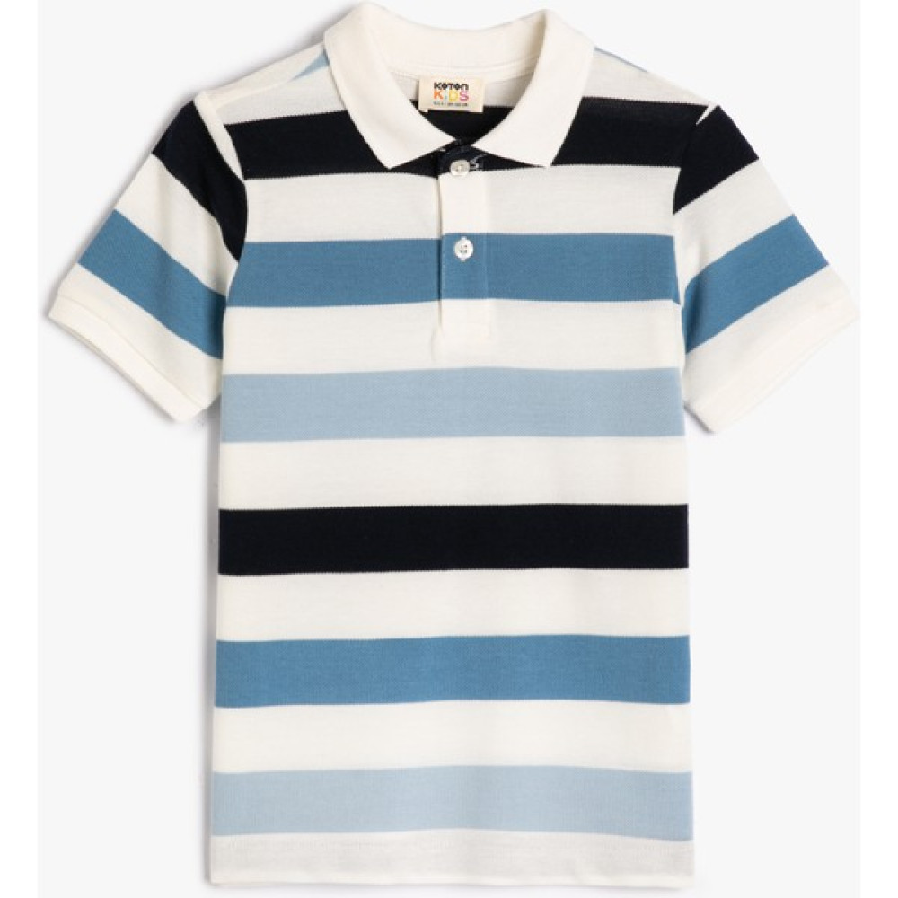 Koton Polo Tişört Kısa Kollu Düğmeli Pamuklu Erkek Çocuk T-shirt Fiyatı