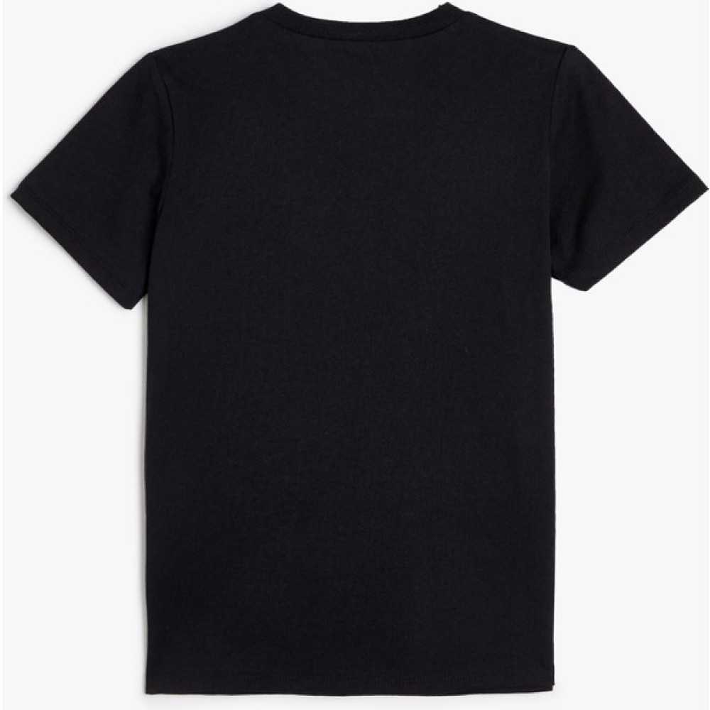 Koton Tshirt Uzay Temalı Kısa Kollu Bisiklet Yaka Pamuklu Erkek Çocuk T-shirt Fiyatı