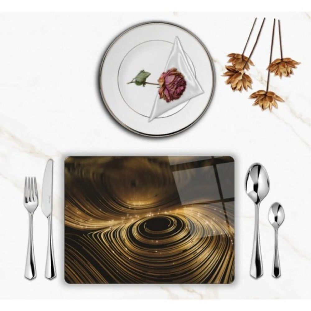 Kotyora Gold Desen Cam Supla Takımı 6 Adet - Renkli - 30 x 45 cm Amerikan Servis Fiyatı