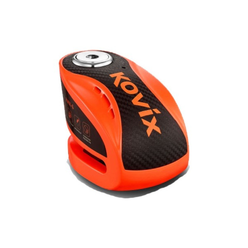 Kovıx KNX10-FO Alarmlı Disk Kilit Turuncu Motorsiklet Kilidi & Alarmı Fiyatı