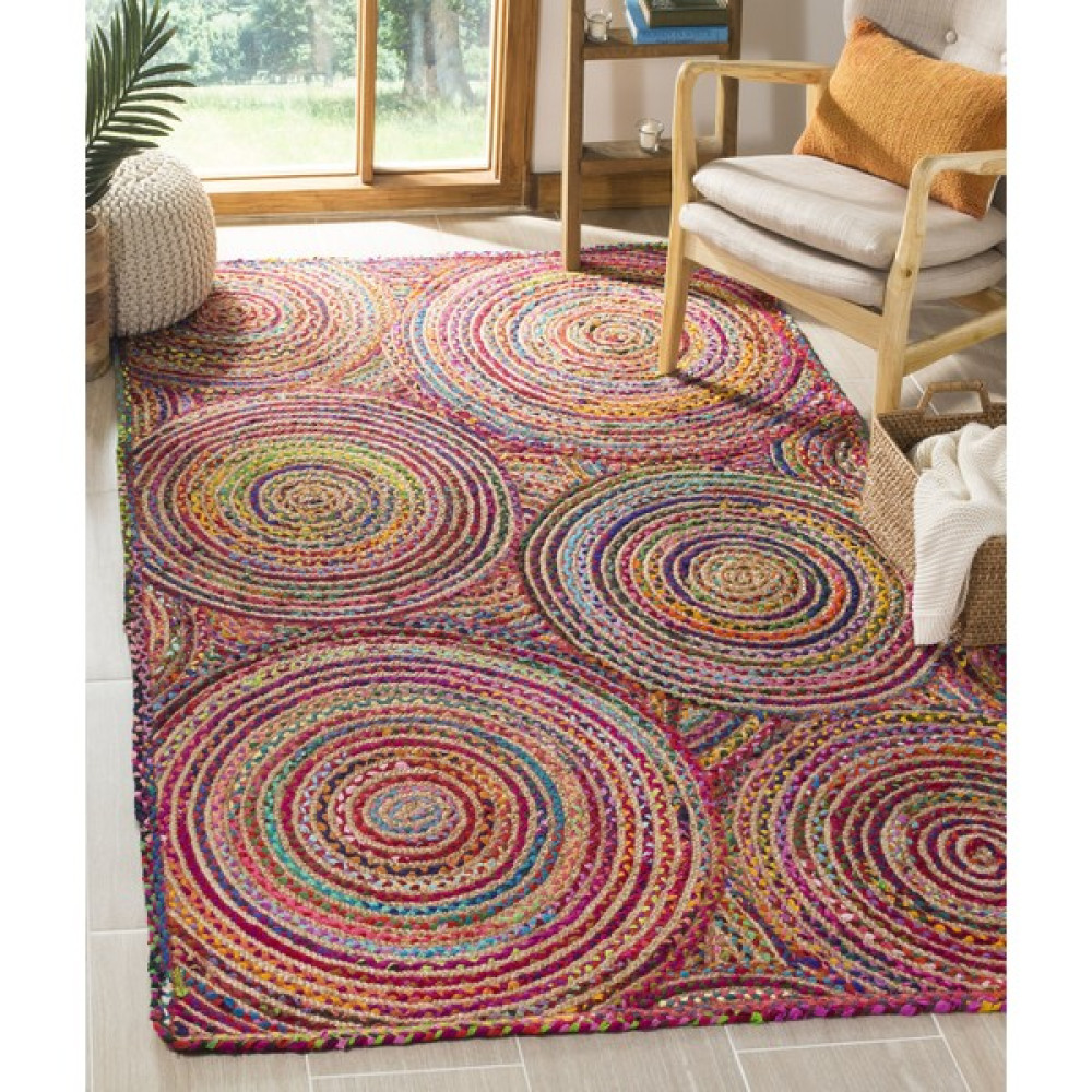 Koza Halı Natura Jüt Halı Hasır Halı Multi 00014A 90 x 150 - Bej - 90 x 150 cm Kilim Fiyatı