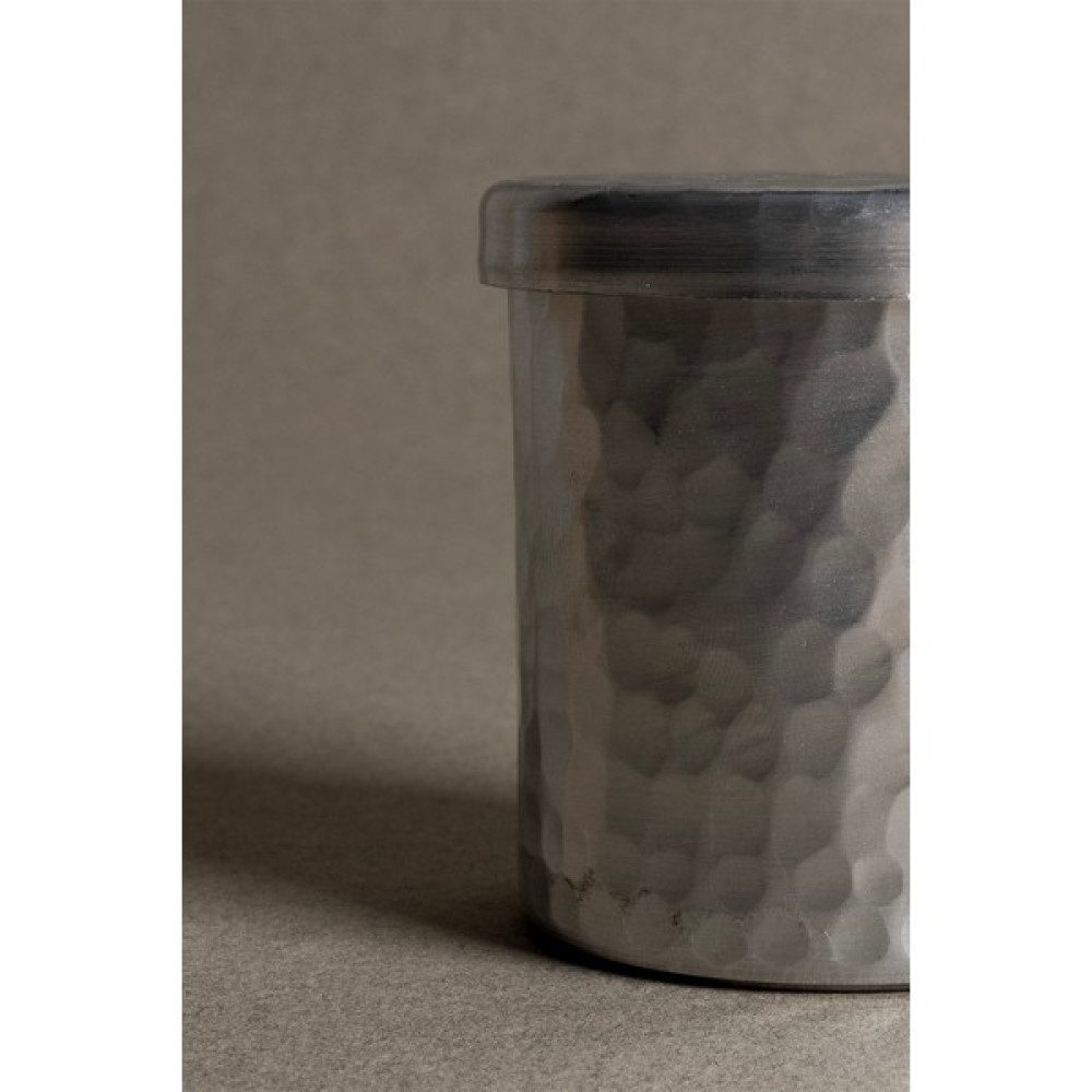 Koza Home Gaia Mat Gri Bakır Mumluk 6,5cm x 5,5cm Doğal Soyalı Hindistan Cevizi Kokulu Mum 4601 - 6,5cmx5,5cm - Siyah Dekoratif Mum Fiyatı