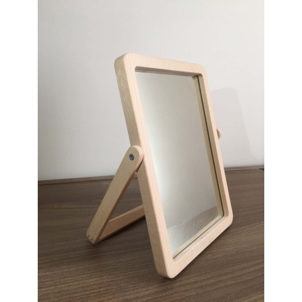 Koza Tasarım Atölyesi Makyaj Aynası - Kahverengi - 18 x 25 cm Ayna Fiyatı