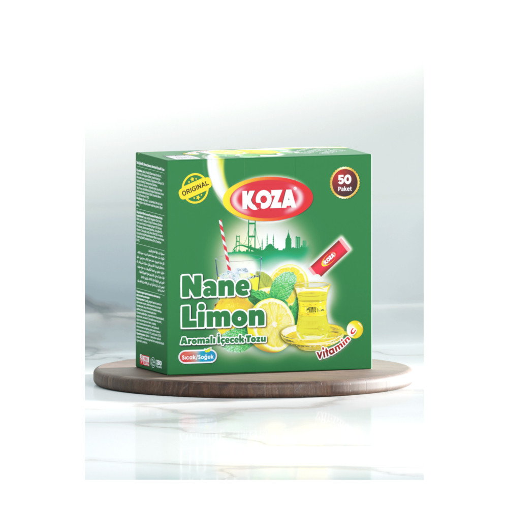 Koza Tek Içimlik Nane Limon Aro. Içecek Tozu (50 Adet) İçecek Fiyatı