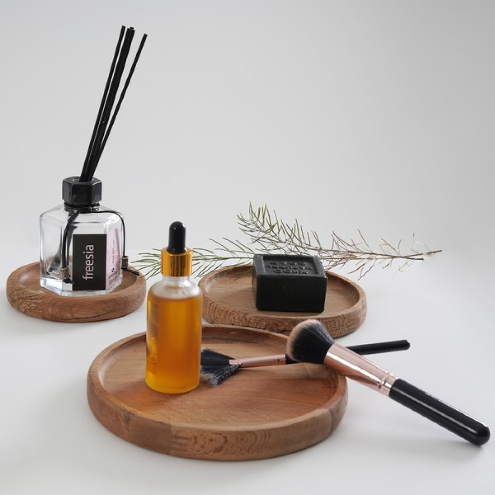 Koza Wood Art 3'Lü Oval Sunum Ve Servis Tabakları Mücevher Kutusu Kahve Sunum - 3' lü Mutfak Gereçleri Fiyatı