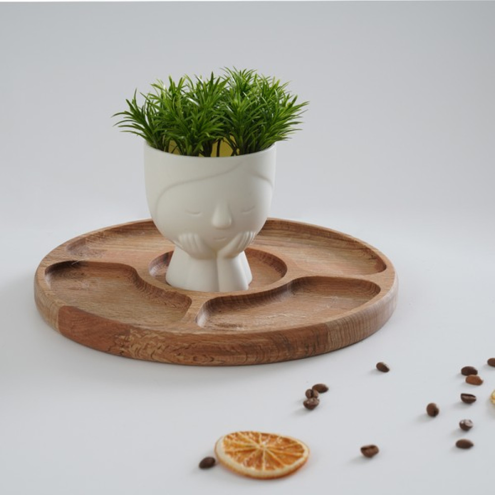 Koza Wood Art Ahşap Kahvaltı Meyve Kuruyemiş Cips Servis Tabağı - 1 Adet Mutfak Gereçleri Fiyatı