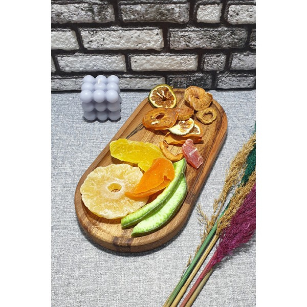 Koza Woodart Ahşap Servis Sunum Tahtası KZ1053 Mutfak Gereçleri Fiyatı