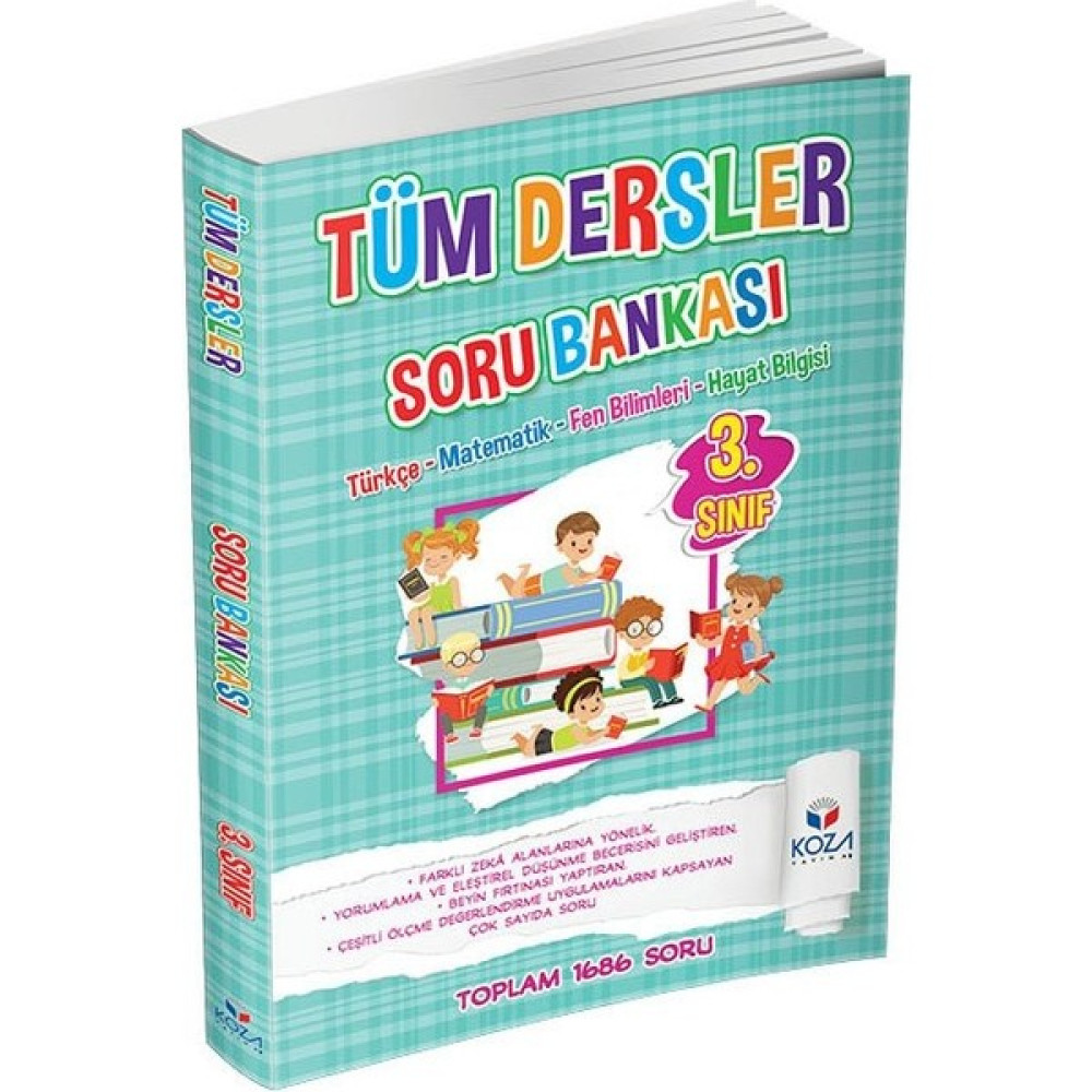 Koza Yayınları 3.Sınıf Tüm Dersler Soru Bankası Tüm Dersler Fiyatı