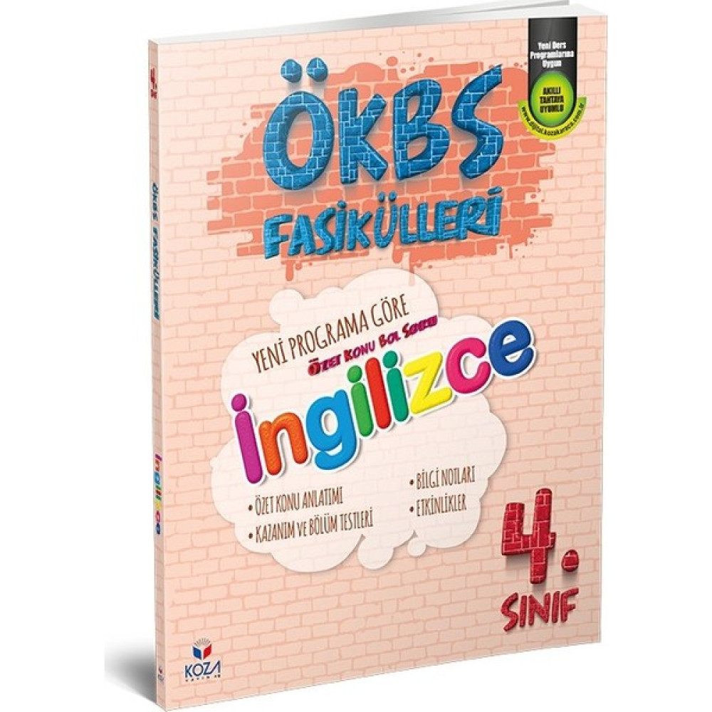 Koza Yayınları ÖKBS (Özet Konu Bol Soru) Fasikülleri Ingilizce 4.sınıf Yabancı Dil Kitapları Fiyatı