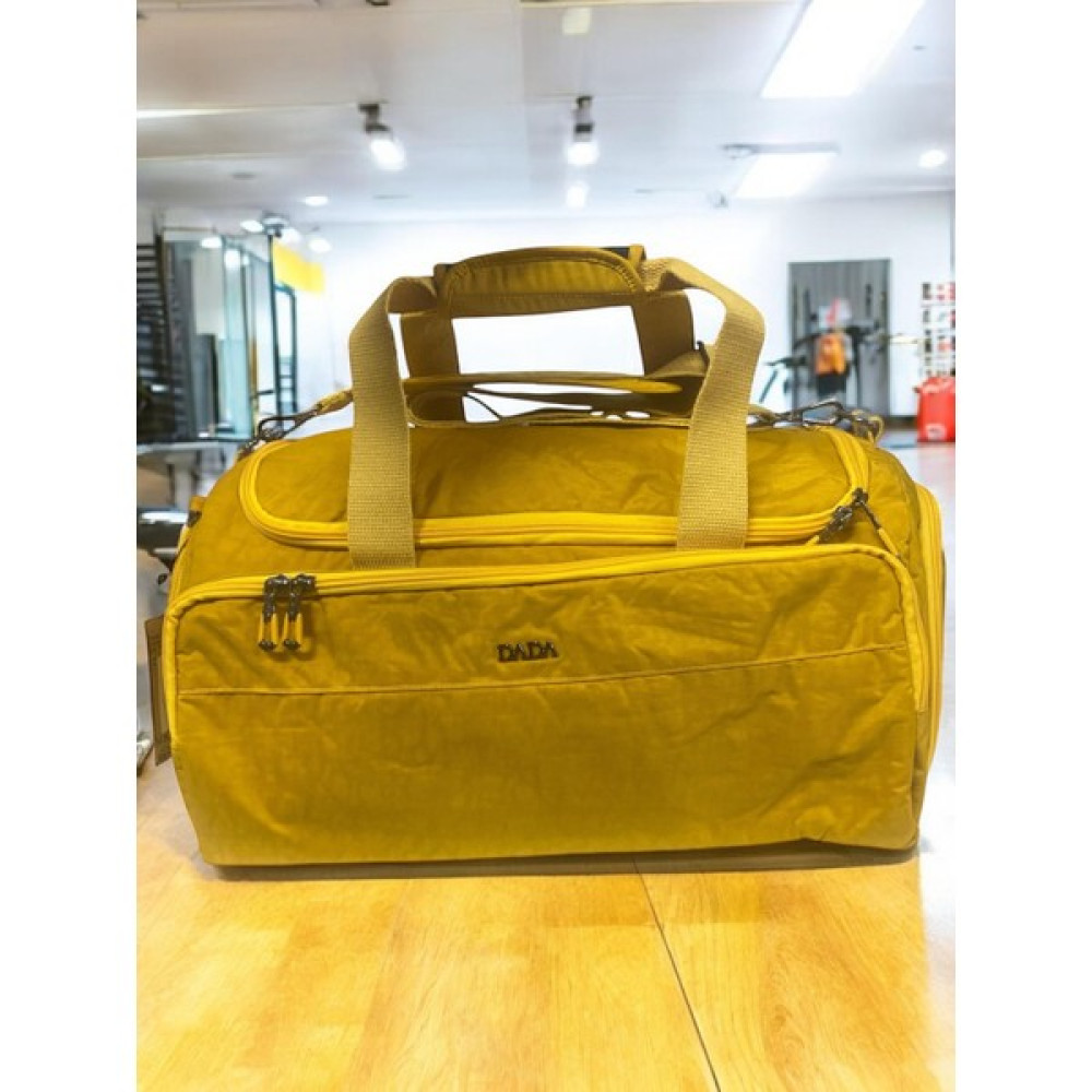 Kozan Kaliteli Astarlı Su Geçirmez Krinkıl Unisex Spor Seyahat Çantası 45 cm x 25 cm - Sarı Oto Boyaları Fiyatı