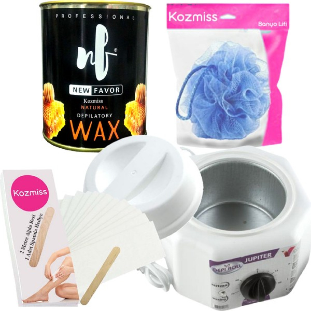 Kozmiss Ağda Isıtıcı Makine New Favor 800 ml Naturel Konserve Sir Ağda Seti 4 Parça Oto Boyaları Fiyatı
