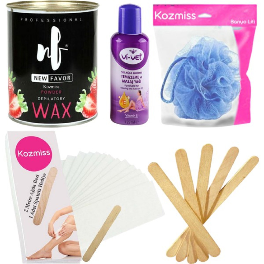 Kozmiss New Favor 800 ml Pudralı Konserve Sir Ağda Seti 5 Parça Oto Boyaları Fiyatı