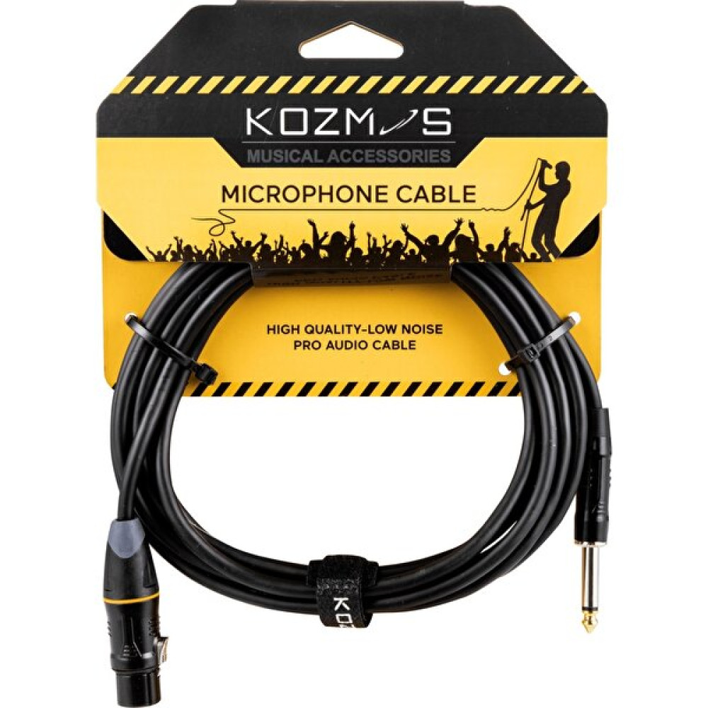 Kozmos KCL-062-3M Mikrofon Kablosu 3 Metre Xlr Jack Stüdyo ve Sahne Ekipmanları Fiyatı