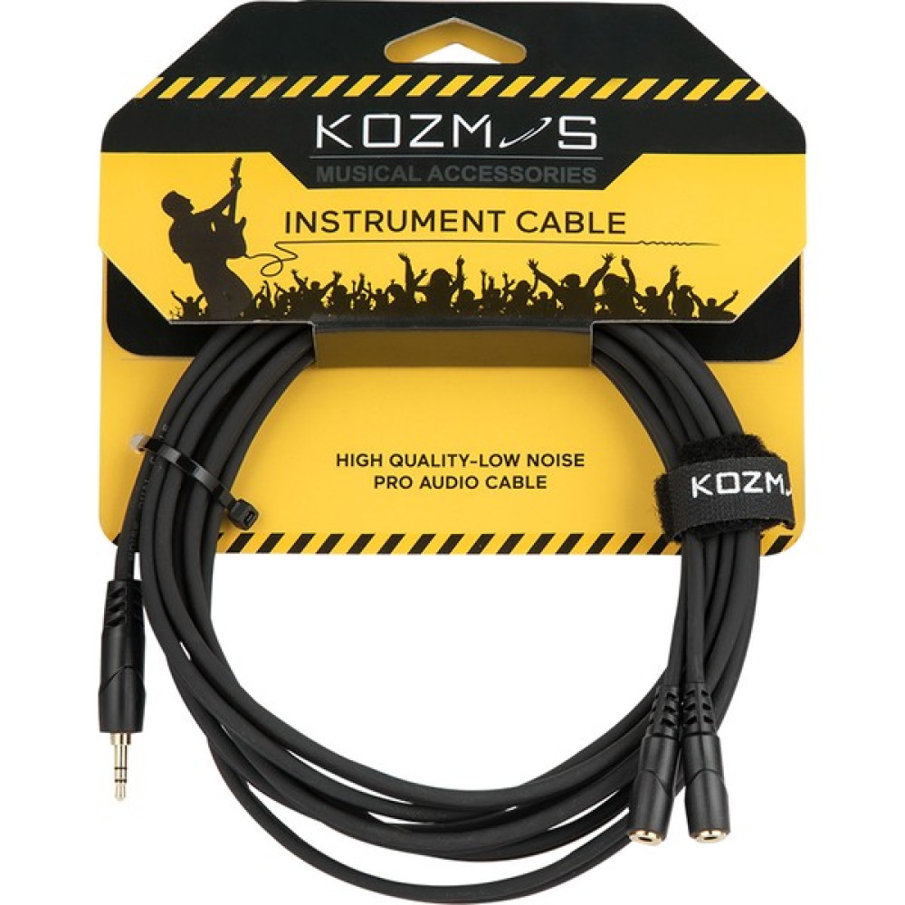 Kozmos KCL-226 3.5mm (E) Jack Stereo > 3.5mm (D) Stereo Stüdyo ve Sahne Ekipmanları Fiyatı