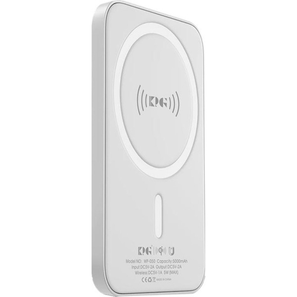 Kpg Power Wp 050 Magsafe Özellikli Taşınabilir Şarj Cihazı 5.000 Amper Beyaz Taşınabilir Şarj Cihazı - Powerbank Fiyatı