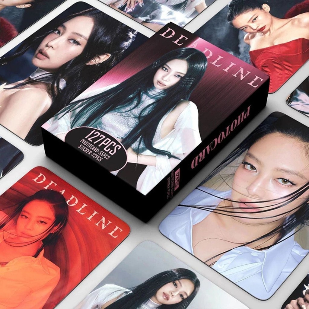 Kpop Dünyası Blackpınk Jennie '' Deadline '' Çift Yön Baskılı Lomo Card Seti (55 Pcs) - Karışık Çok Renkli - 55 Adet Fotokart Seti. Diğer Fiyatı