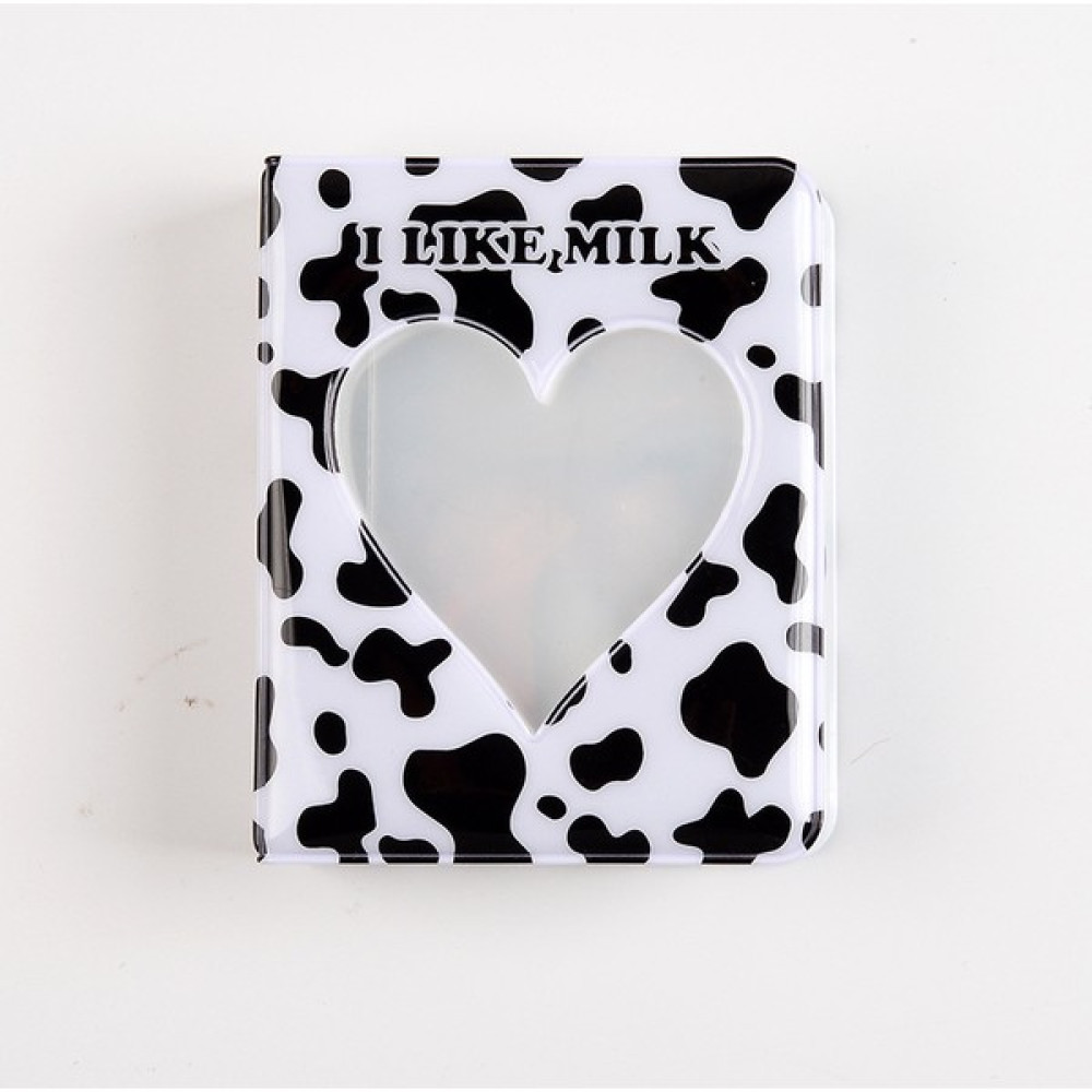 Kpop Dünyası I Like Milk Mini Binder - Siyah - Beyaz Resim & Fotoğraf Çerçevesi Fiyatı