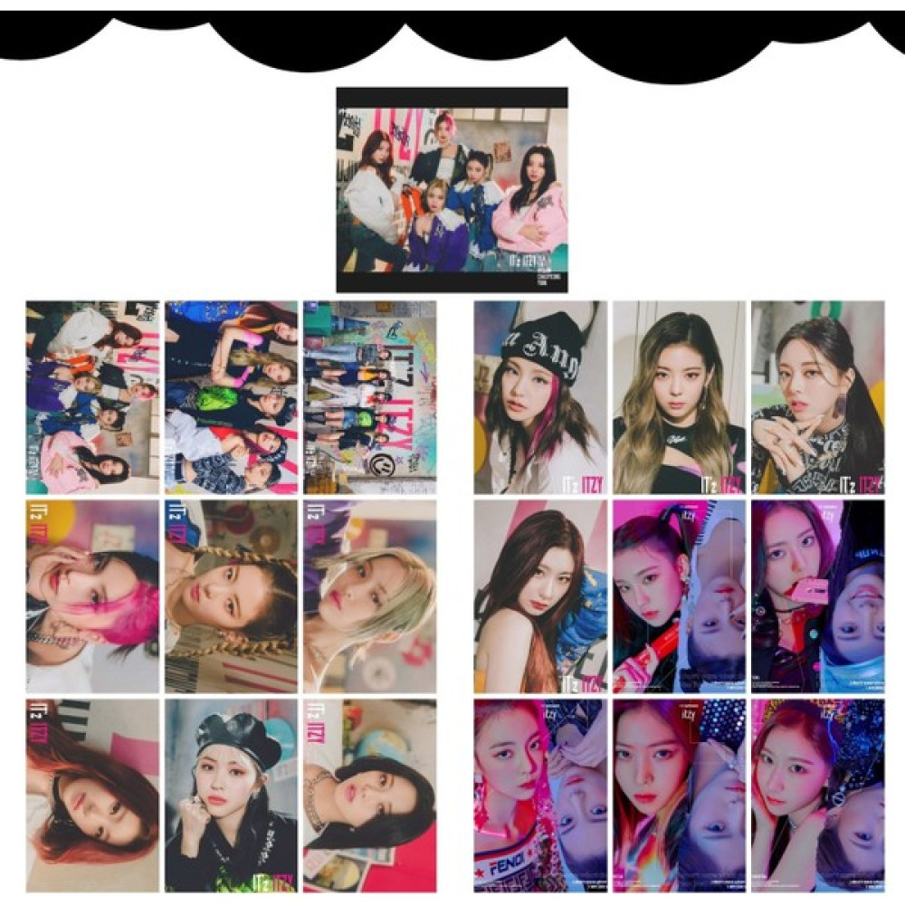 Kpop Dünyası Itzy '' It'z Itzy '' Fotokart Seti - 6,5 x 9,5 cm - Renkli Poster Fiyatı