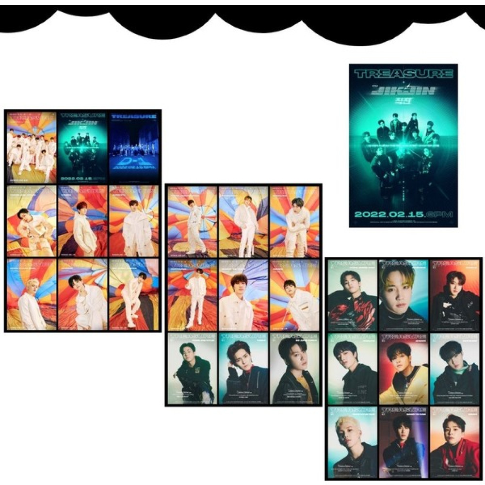 Kpop Dünyası Treasure '' Second Step : Chapter One '' Fotokart Seti - 6.5x9.5 cm - Renkli Poster Fiyatı