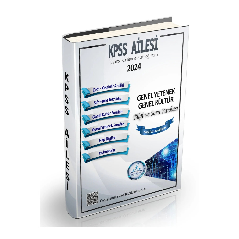 kpss ailesi KPSS Genel Kültür Genel Yetenek Bilgi ve Soru Bankası Ders Sınav Kitapları Fiyatı