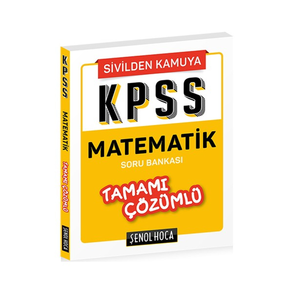 KPSS Matematik Tamamı Çözümlü Soru Bankası Ders Sınav Kitapları Fiyatı