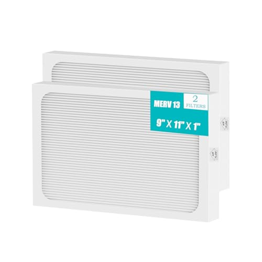 KQGLQLW 9 x 11 x 1 MERV 13 Replacement Dehumidifier Filter Compatible with Santa Fe Compact70, Ultra70, Element, Compact2, UA 65H dehumidifier Models 2 Pack