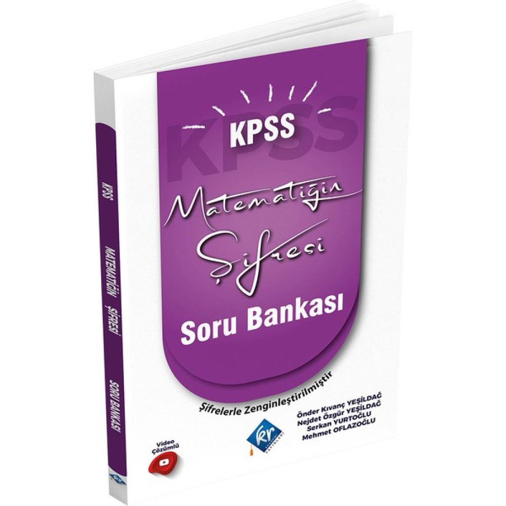Kr Akademi KPSS Matematiğin Şifresi Soru Bankası Video Çözümlü KPSS Fiyatı