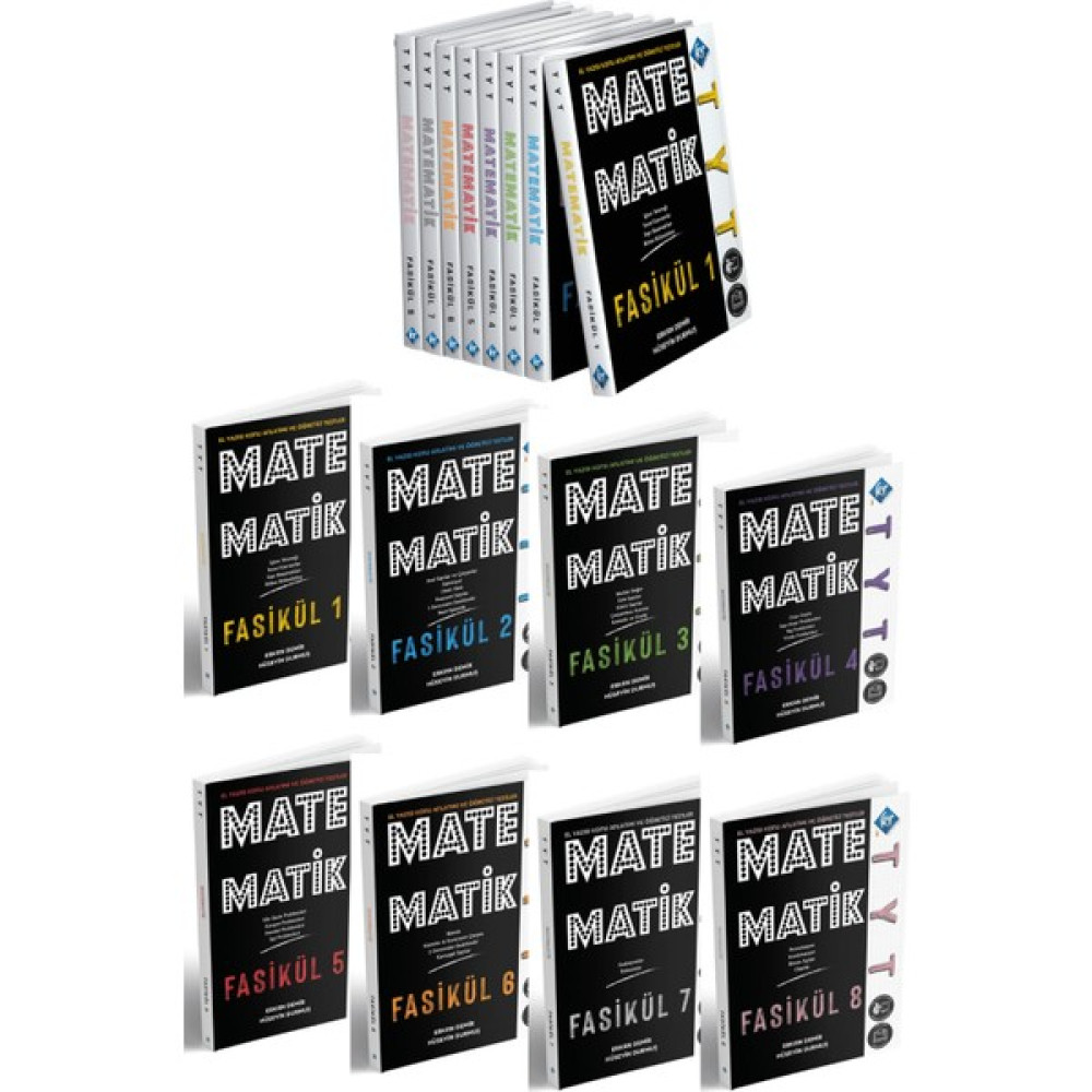 Kr Akademi Matematik Temelim Yok Diyenlere Tyt Matematik Öğrenme Fasikül Seti (Renkli El Yazısı 8 Kitap) Temel Yeterlilik Testi (TYT) Fiyatı