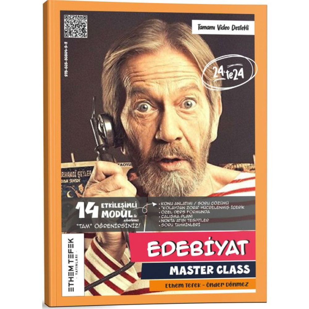 Kr Akademi Önder Hoca & Ethem Hoca AYT Edebiyat Master Class Modülleri (14 Modül) Ders Sınav Kitapları Fiyatı