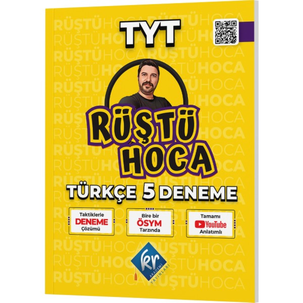 Kr Akademi Rüştü Hoca TYT Türkçe 5 Deneme Türkçe Fiyatı