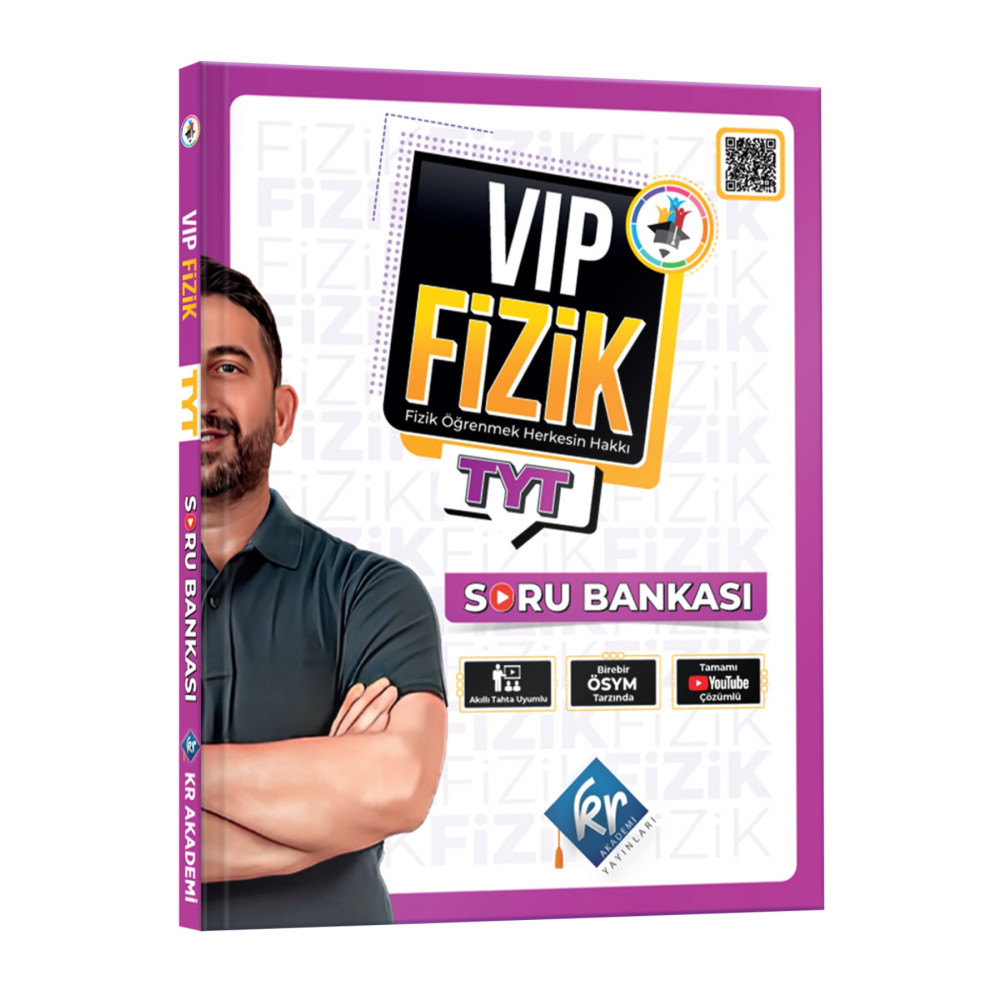 KR Akademi Yayınları 2024 Vip Fizik Tyt Soru Bankası Ders Sınav Kitapları Fiyatı