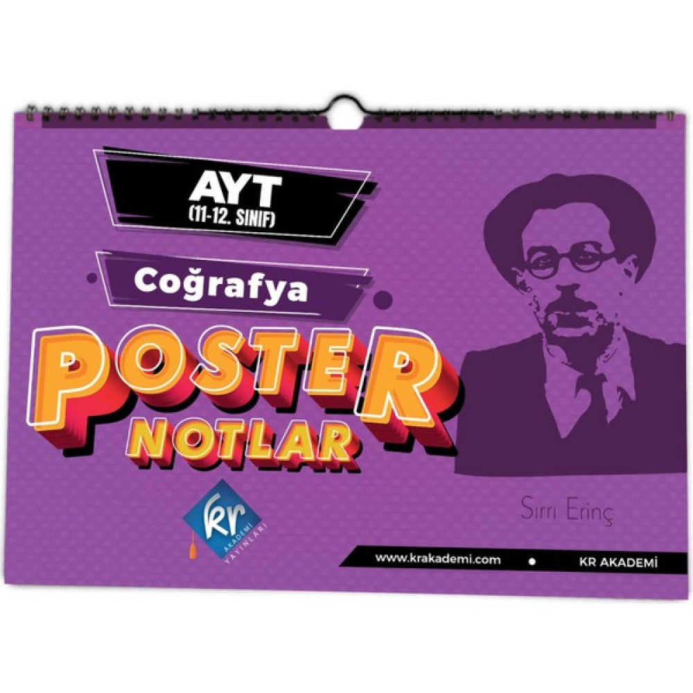 Kr Akademi Yayınları AYT Coğrafya Poster Notlar Temel Yeterlilik Testi (TYT) Fiyatı