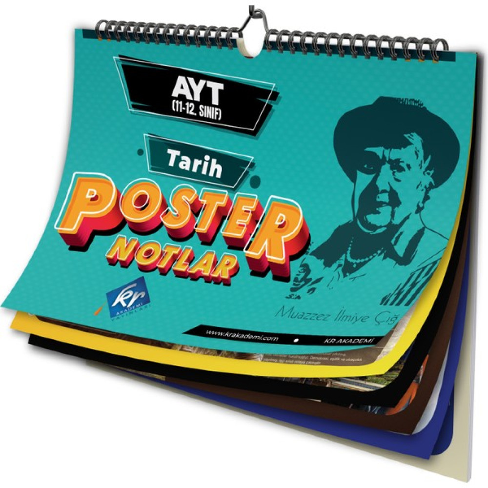 Kr Akademi Yayınları AYT Tarih Poster Notlar Temel Yeterlilik Testi (TYT) Fiyatı