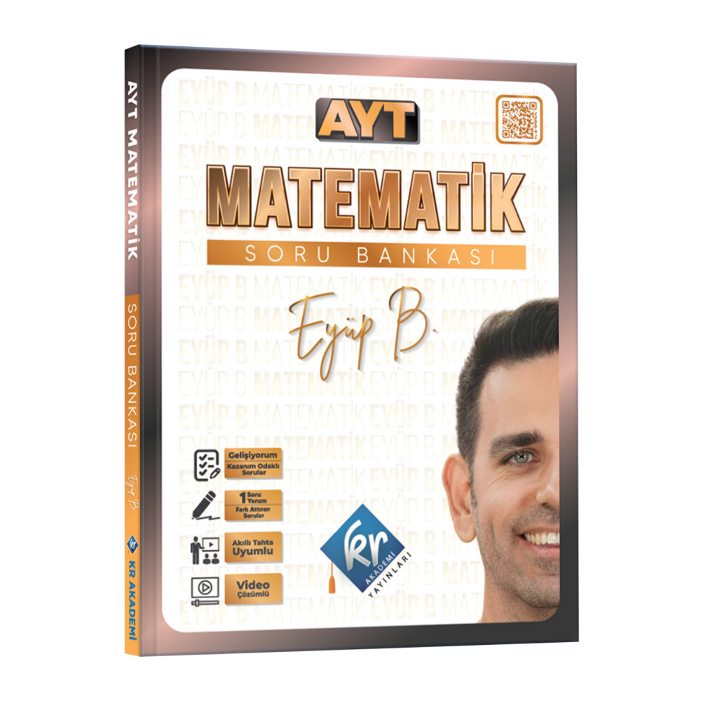 KR Akademi Yayınları Eyüp B. AYT Matematik Soru Bankası Ders Sınav Kitapları Fiyatı