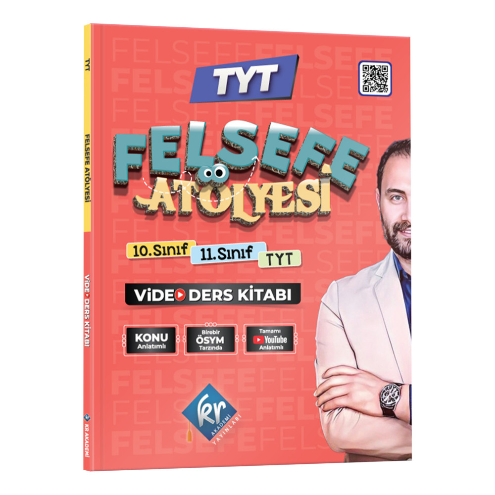 KR Akademi Yayınları Felsefe Atölyesi TYT Felsefe Video Ders Kitabı Ders Sınav Kitapları Fiyatı