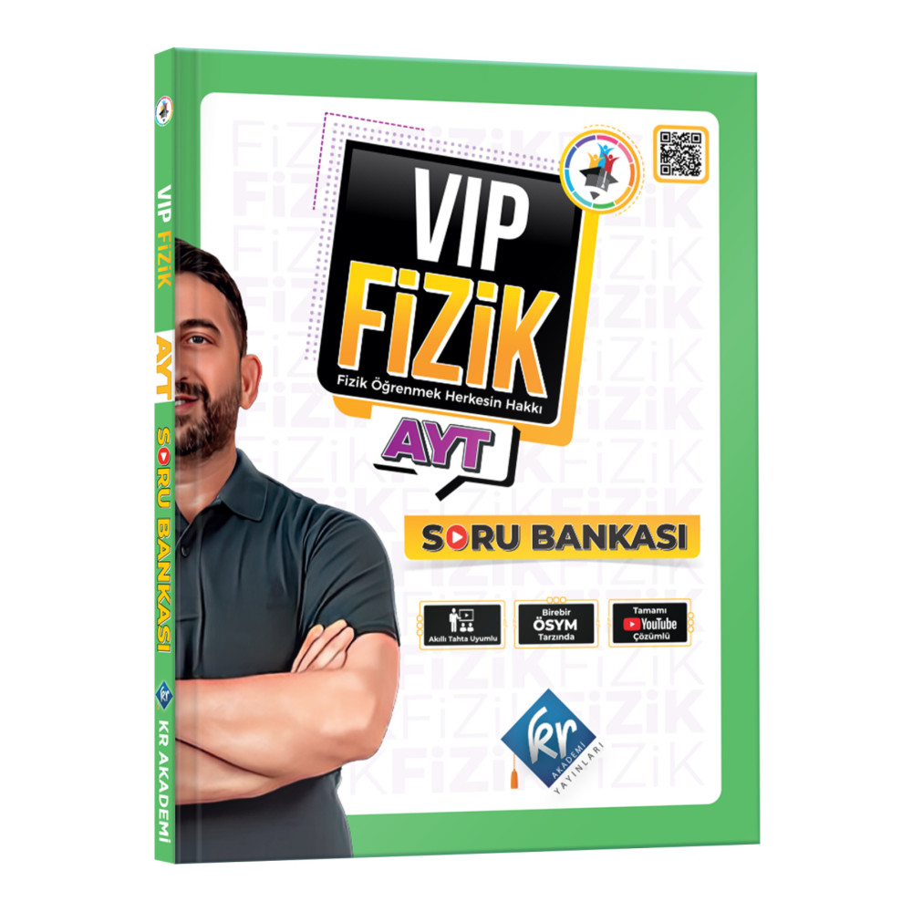 KR Akademi Yayınları Vip Fizik AYT Soru Bankası Ders Sınav Kitapları Fiyatı
