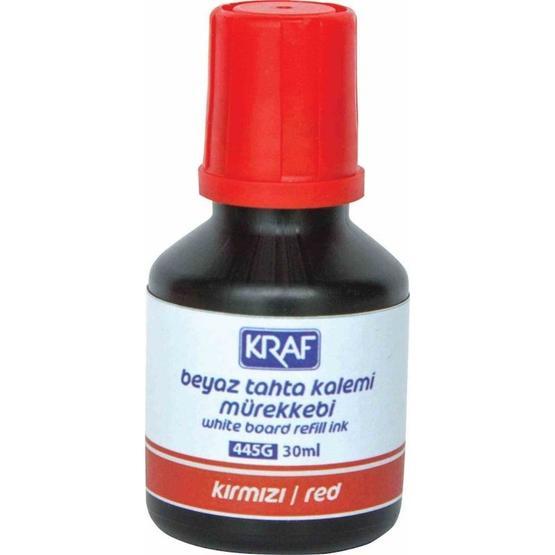 Kraf 445G Kırmızı 30 ml Beyaz Tahta Kalem Mürekkebi Yazı Tahtası Kalemi Fiyatı