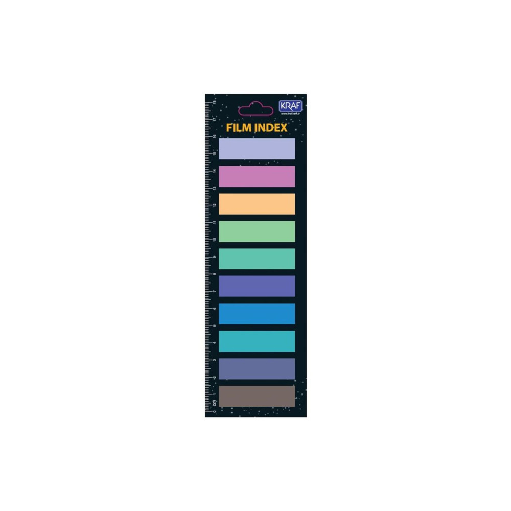 KRAF Index Film (pp) 13x44 Mm 10 Renk X 20 Yp 51246 Not Defteri & Bloknot Fiyatı