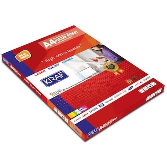 Kraf KF-2006 99.1x93.1 mm Lazer Etiker Etiket Fiyatı