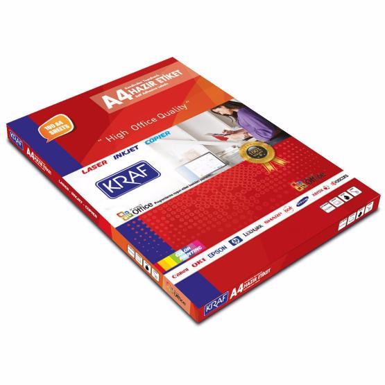 Kraf KF-2006 99.1x93.1 mm Lazer Etiker