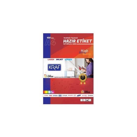 Kraf KF-2006 99.1x93.1 mm Lazer Etiker