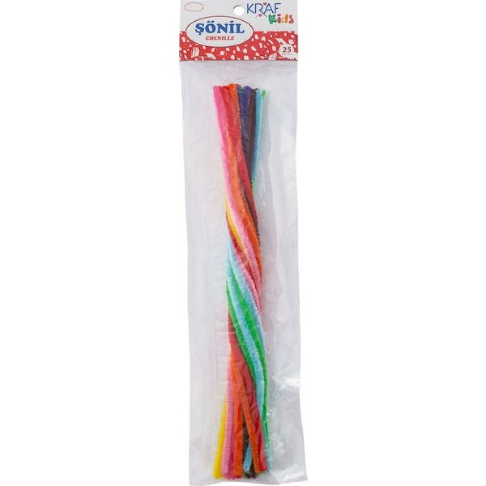 Kraf Kids Şönil 50 cm 25'li Oto Boyaları Fiyatı