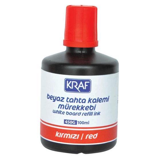 Kraf Kırmızı 100 ml Beyaz Yazı Tahtası Mürekkebi Kalem Kartuşu & Mürekkebi Fiyatı