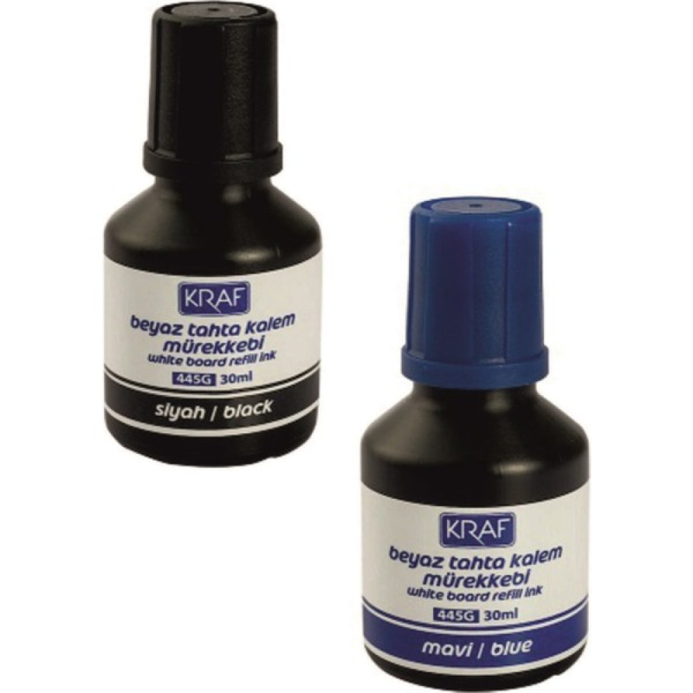 Kraf Tahta Kalem Mürekkebi 30ML Siyah ve Mavi Kalem Kartuşu & Mürekkebi Fiyatı
