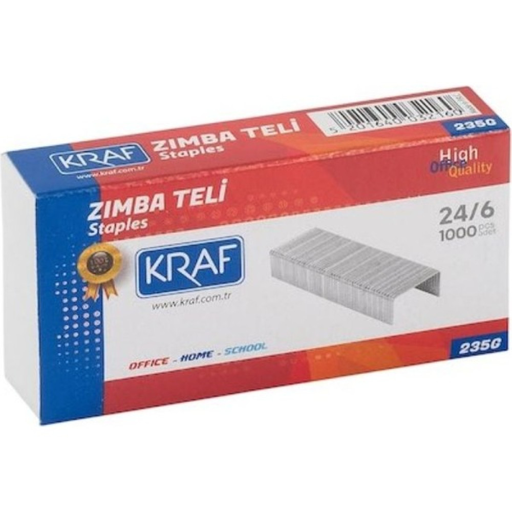 Kraf Zımba Teli 24/6 1000 Li 235G Zımba Teli Sökücü Fiyatı