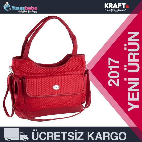 Kraft 1704 Kırmızı Anne Bebek Bakım Çantası Bebek Bakım Çantası Fiyatı