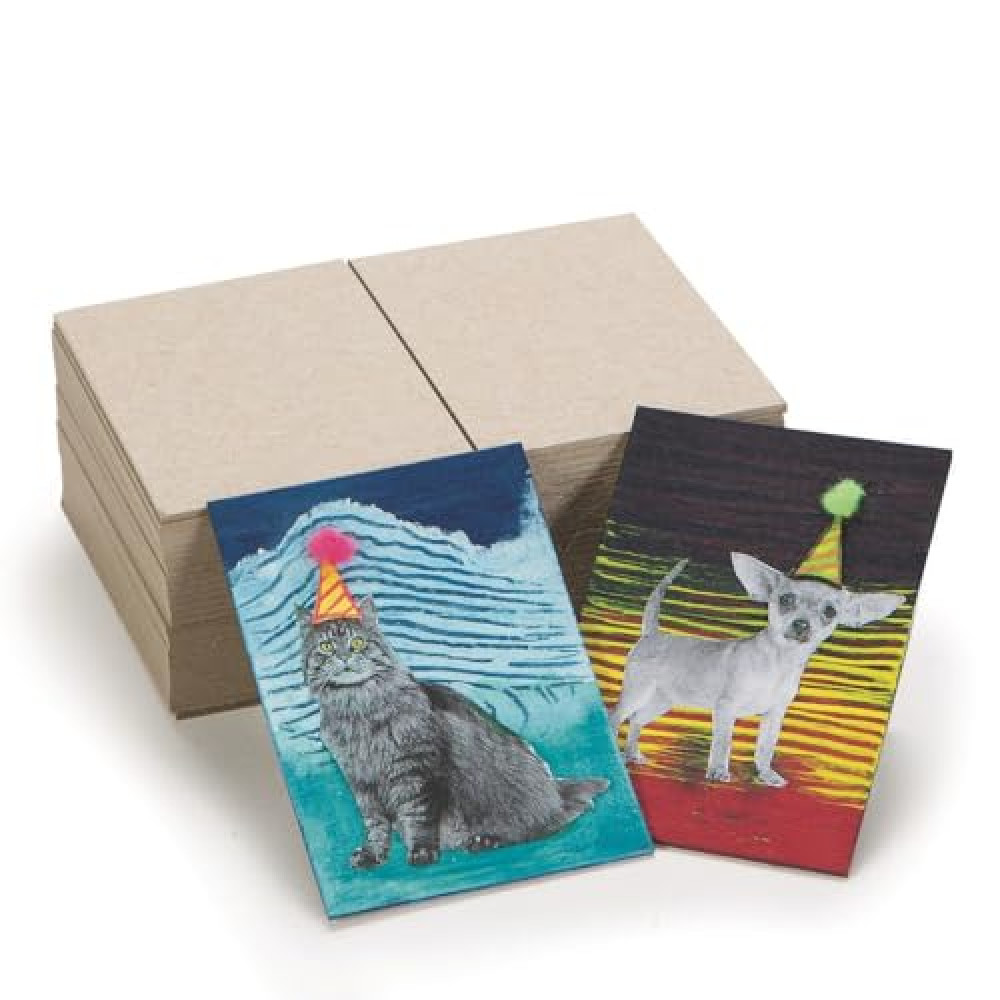 Kraft Artist Trading Cards (Pack of 54)
