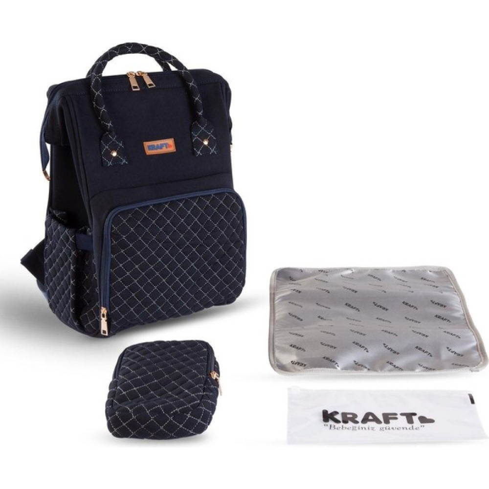 Kraft Ebony Bebek Bakım Sırt Çantası Lacivert Bebek Bakım Çantası Fiyatı